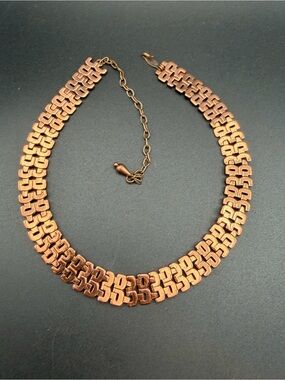Renoir Copper Necklace #715 Vintage Appx 18”